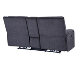 Lovell Charcoal Power Console Loveseat by Steve Silver at Eve Furniture