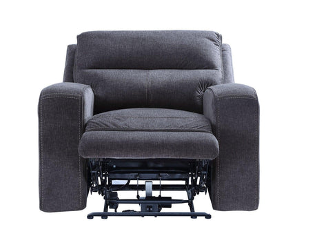 Lovell Charcoal Power Recliner by Steve Silver at Eve Furniture