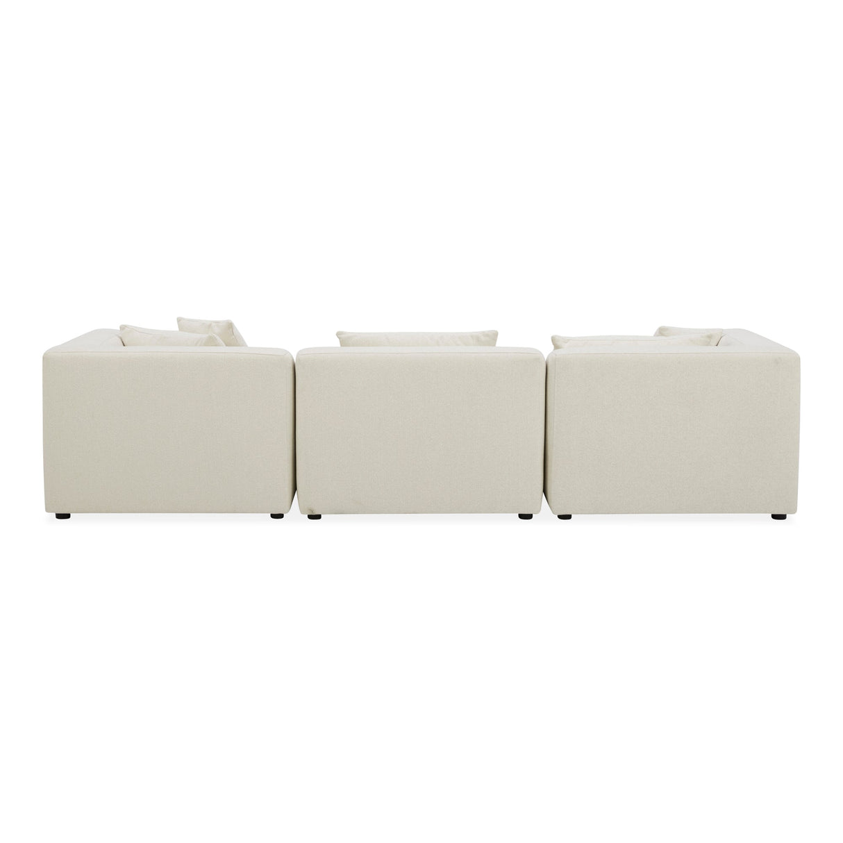 Lowtide Warm White Lounge Modular Sectional by Moe's Home at Eve Furniture