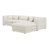 Lowtide Warm White Lounge Modular Sectional by Moe's Home at Eve Furniture
