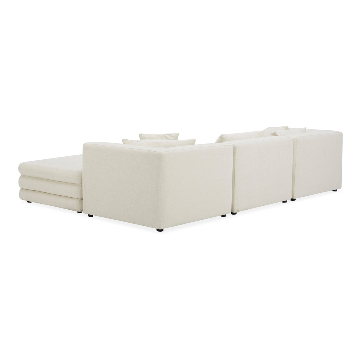 Lowtide Warm White Lounge Modular Sectional by Moe's Home at Eve Furniture