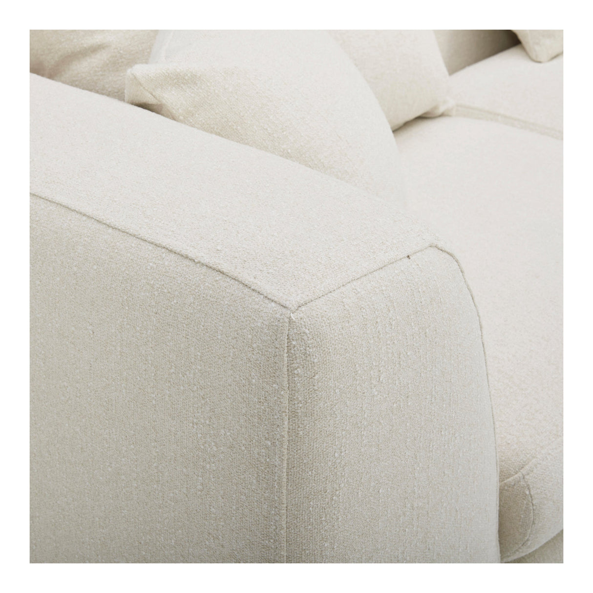 Lowtide Warm White Lounge Modular Sectional by Moe's Home at Eve Furniture