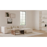 Lowtide Warm White Lounge Modular Sectional by Moe's Home at Eve Furniture