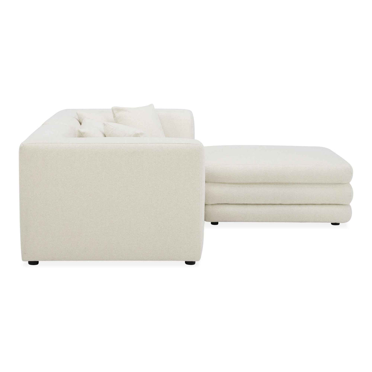 Lowtide Warm White Nook Modular Sectional