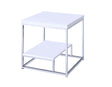 Lucia End Table, White by Steve Silver at Eve Furniture