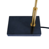 Lumora Table Lamp - Black outer - White inner by Ashcroft Imports at Eve Furniture