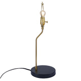 Lustrous Table Lamp - Black outer and Gold inner by Ashcroft Imports at Eve Furniture