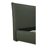 Luzon Green Queen Bed by Moe's Home at Eve Furniture