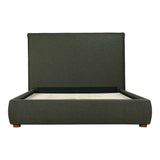 Luzon Green Tall Headboard King Bed by Moe's Home at Eve Furniture