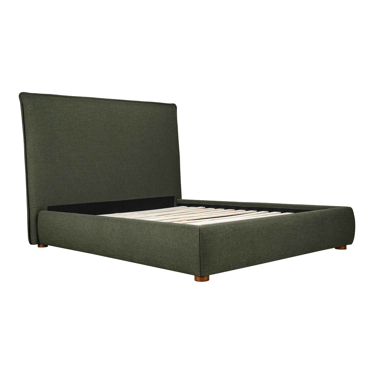 Luzon Green Tall Headboard King Bed by Moe's Home at Eve Furniture