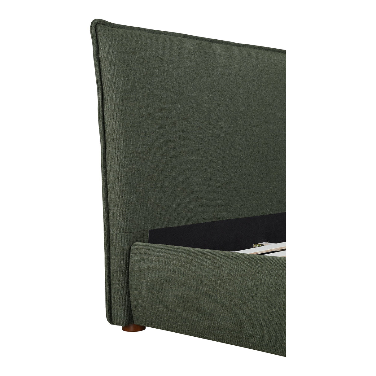 Luzon Green Tall Headboard King Bed by Moe's Home at Eve Furniture