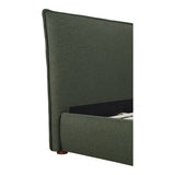 Luzon Green Tall Headboard King Bed by Moe's Home at Eve Furniture