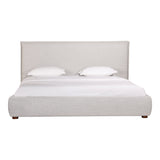 Luzon Grey Queen Bed by Moe's Home at Eve Furniture