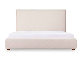 Luzon Wheat King Bed Tall Headboard