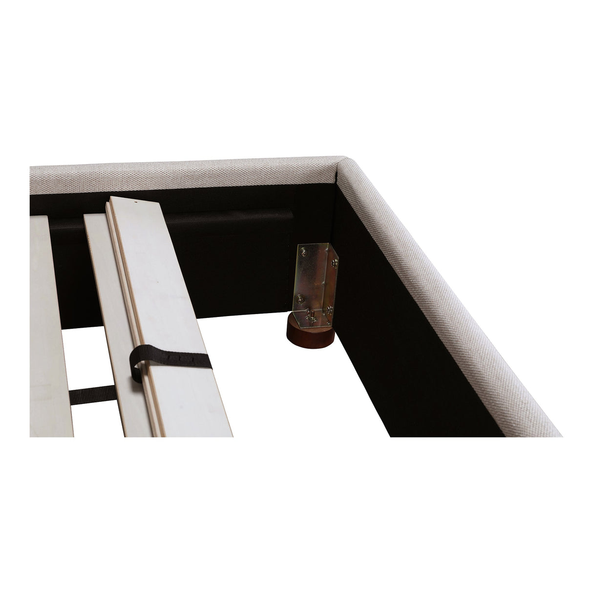 Luzon Wheat Queen Bed by Moe's Home at Eve Furniture