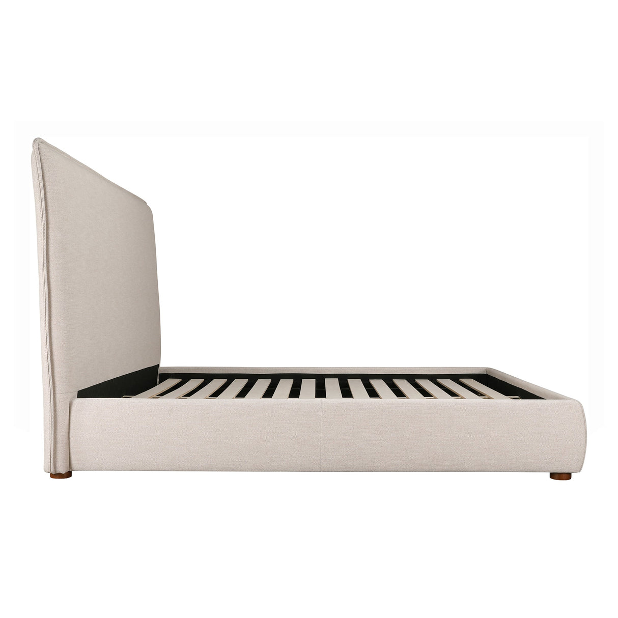 Luzon Wheat Tall Headboard Queen Bed by Moe's Home at Eve Furniture