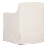 Lydia Beige Slipcover Dining Chair by Moe's Home at Eve Furniture