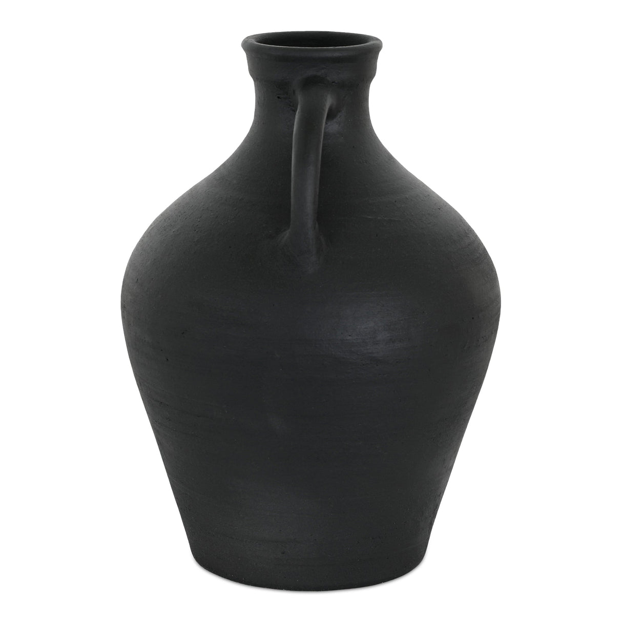 Lyra Black Terracotta Vase by Moe's Home at Eve Furniture