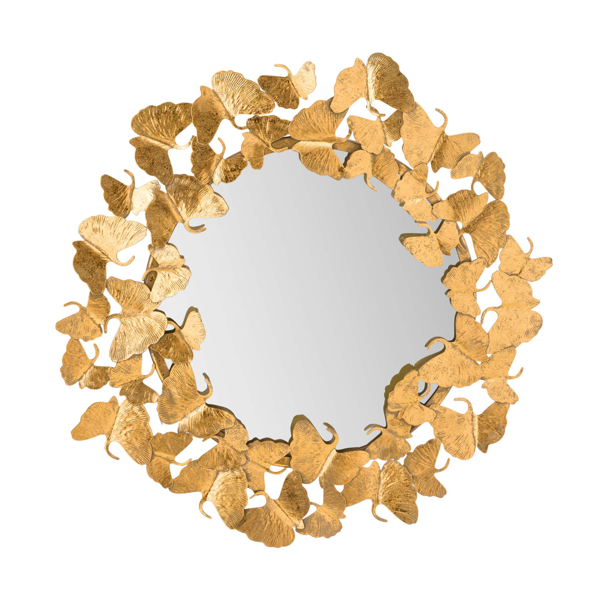 Lyrical Gold Wall Mirror by TOV Furniture at Eve Furniture