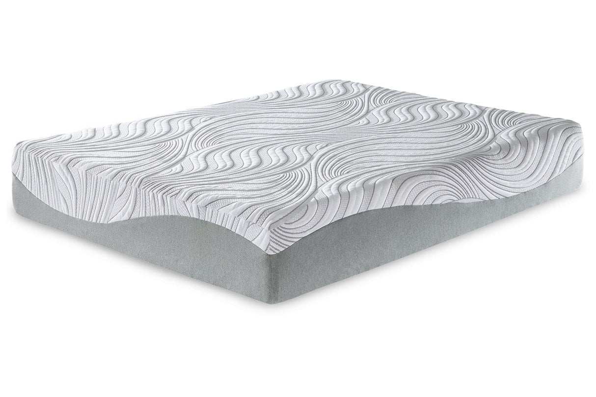 12 Inch Memory Foam White Queen Mattress