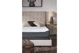 10 Inch Chime Elite White/Blue Queen Memory Foam Mattress in a box