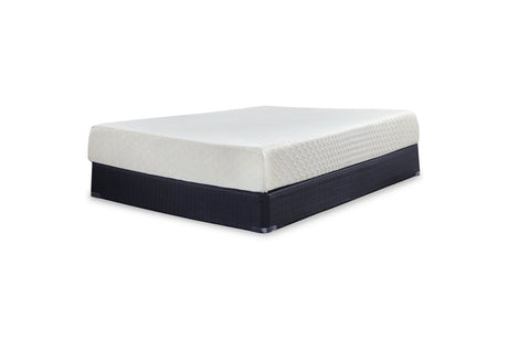 10 Inch Chime Memory Foam White Full Mattress in a Box