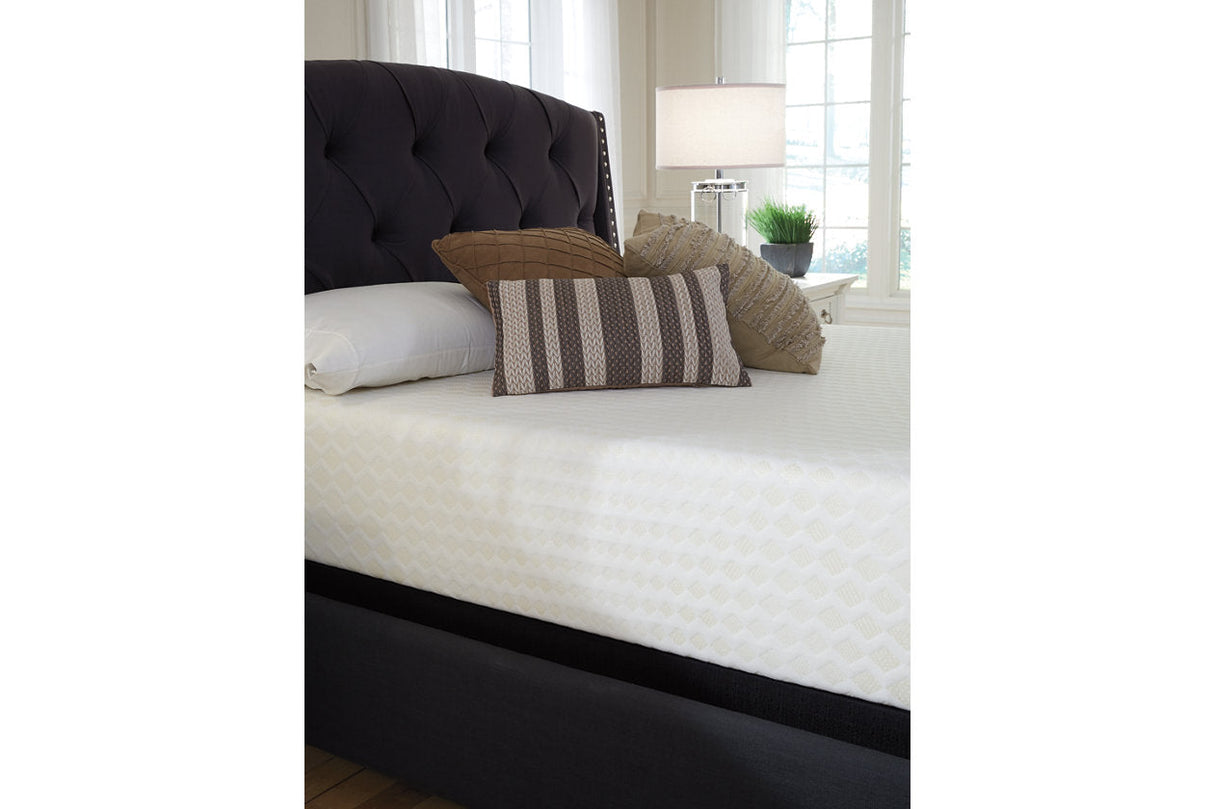 Chime 12 Inch Memory Foam White Twin Mattress in a Box