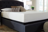 Chime 12 Inch Memory Foam White Twin Mattress in a Box