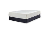 Chime 12 Inch Memory Foam White Twin Mattress in a Box