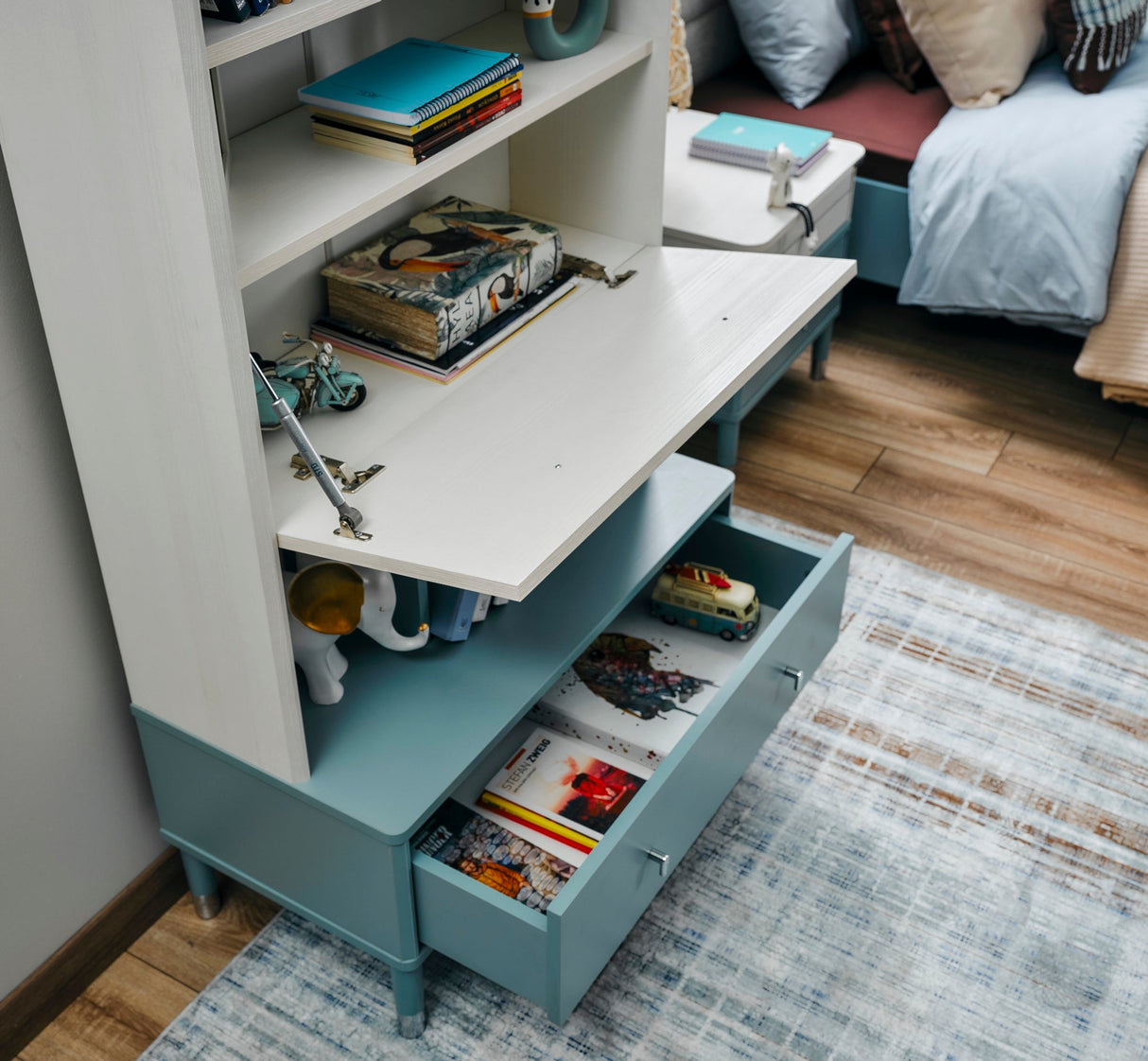 Marin Bookcase by Furnia at Eve Furniture