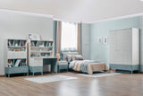 Marin Kids Room Set (Twin Bed & Study Desk & Nightstand) by Furnia at Eve Furniture