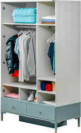 Marin 3 Door Wardrobe by Furnia at Eve Furniture