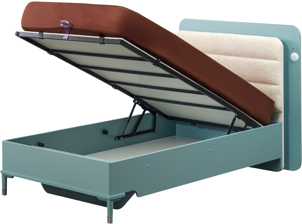 Marin Kids Room Set (Twin Bed & Study Desk & Nightstand) by Furnia at Eve Furniture