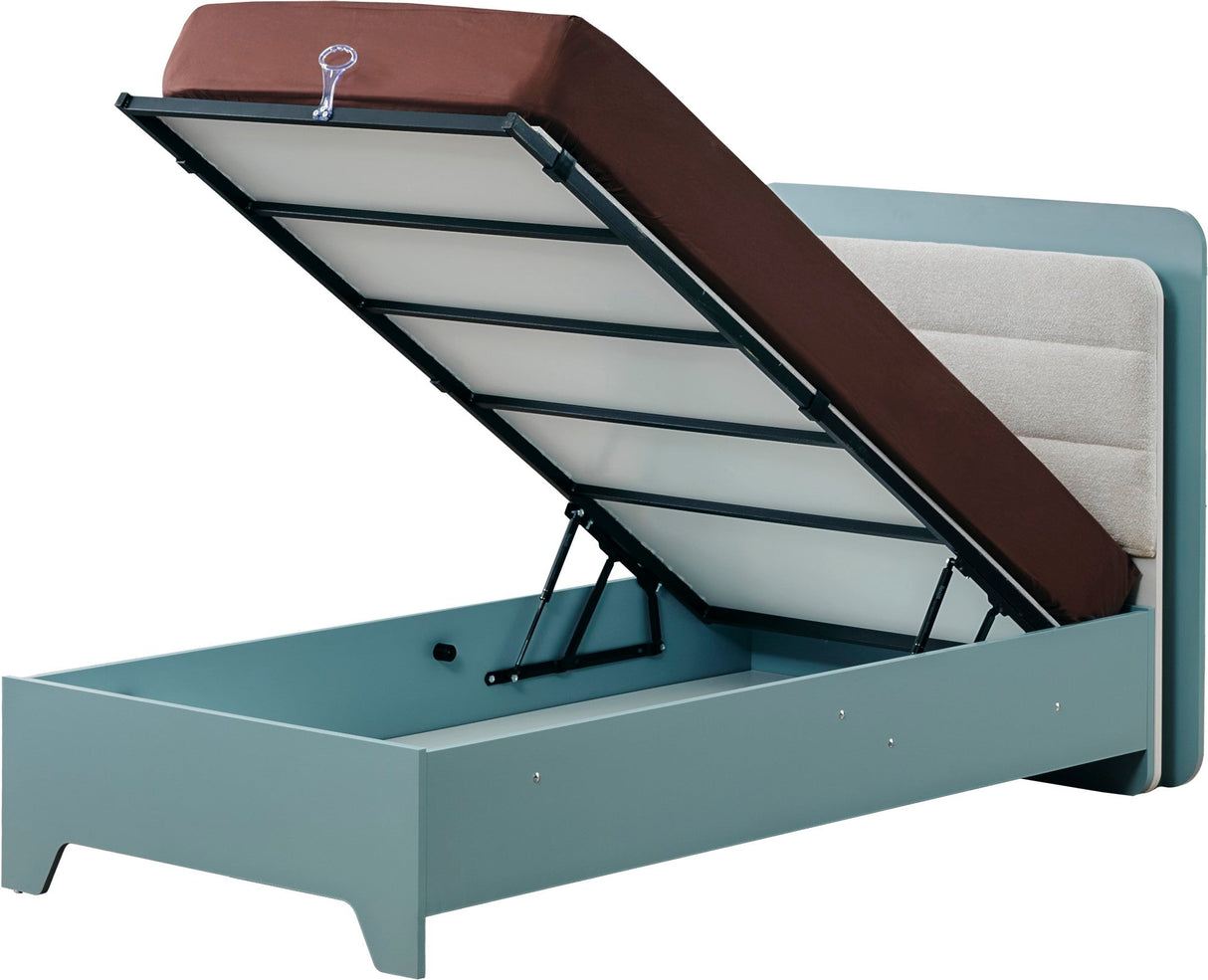 Marin Twin Bed With Headboard by Furnia at Eve Furniture