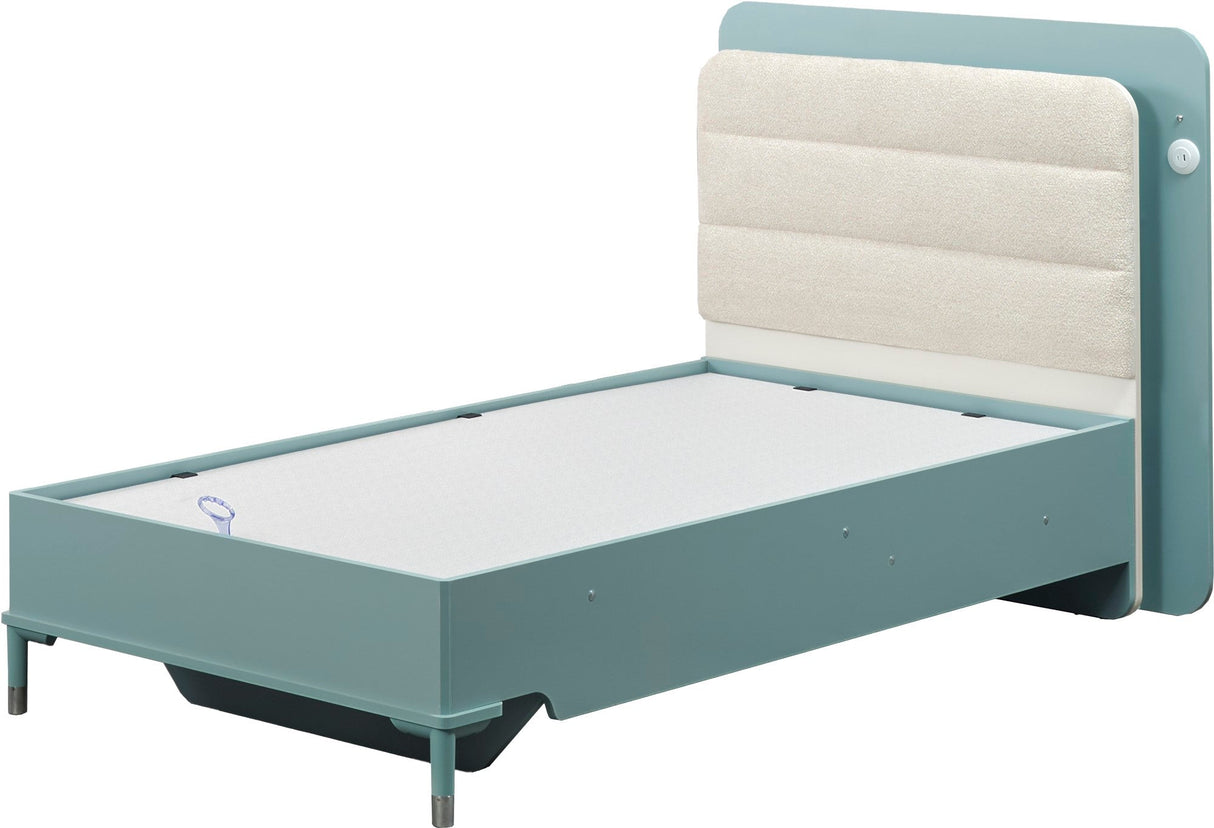 Marin Twin Bed With Headboard by Furnia at Eve Furniture