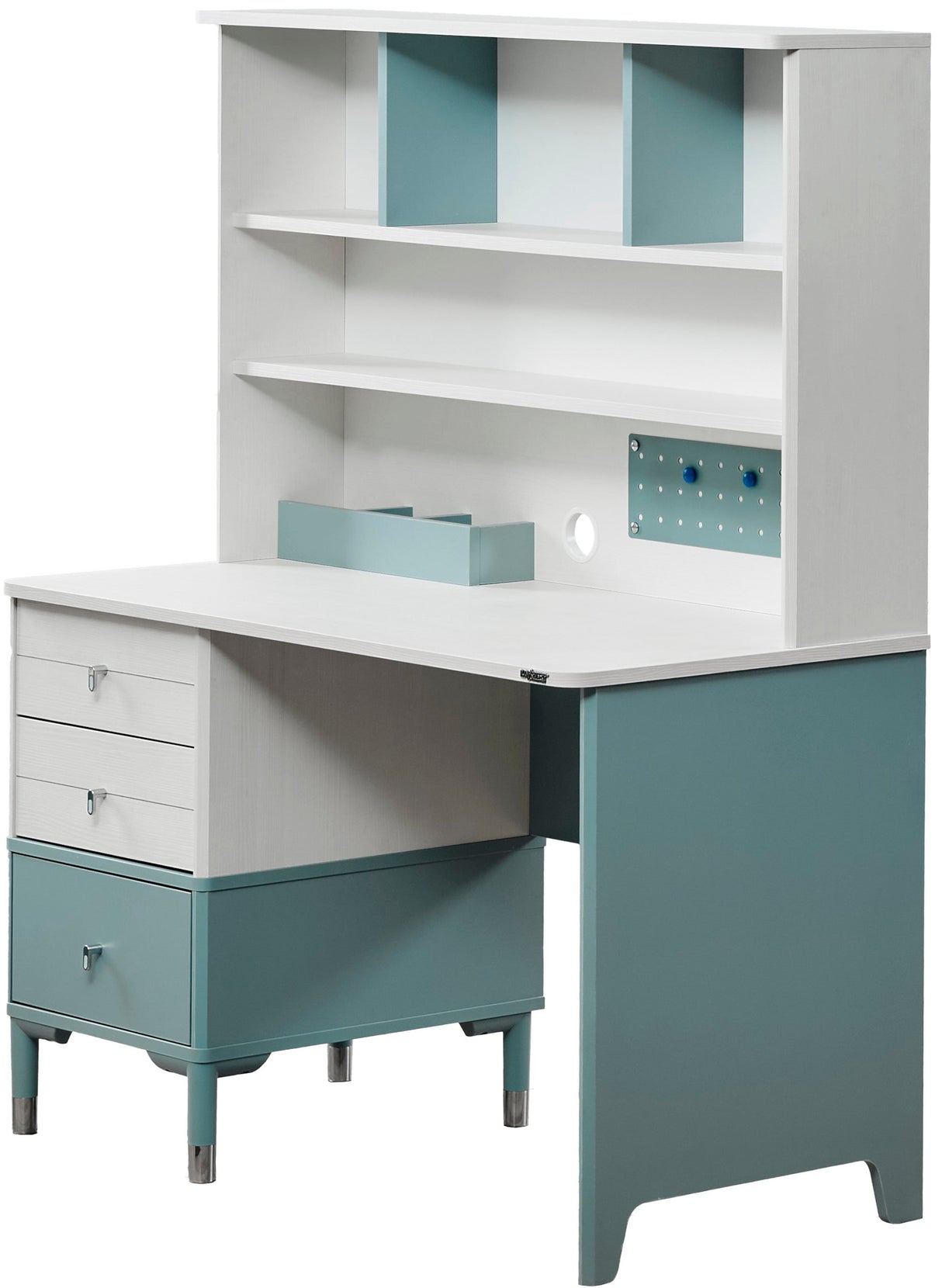 Marin Kids Room Set (Twin Bed & Study Desk & Nightstand) by Furnia at Eve Furniture