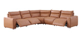Sierra Camel 5-Piece Reclining Sectional by New Era Innovations at Eve Furniture