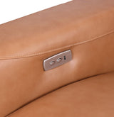 Sierra Camel 5-Piece Reclining Sectional by New Era Innovations at Eve Furniture