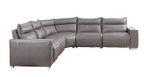Sierra Grey 5-Piece Reclining Sectional by New Era Innovations at Eve Furniture
