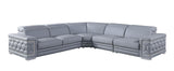 Favo Light Blue 4-Piece Sectional by New Era Innovations at Eve Furniture