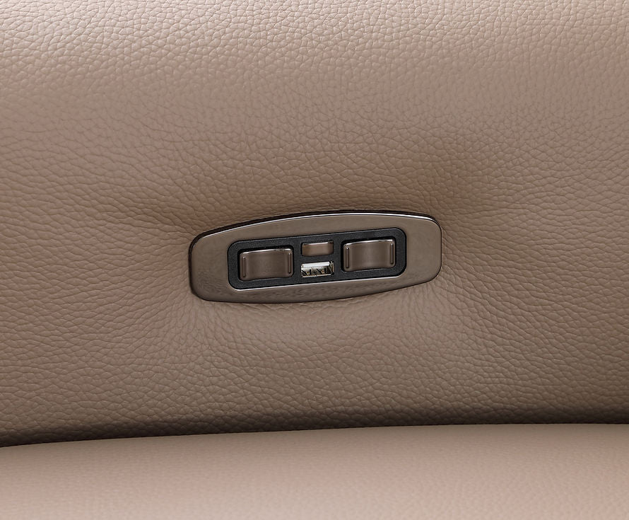 Nexus Brown 6-Piece Power Reclining Sectional by New Era Innovations at Eve Furniture