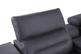 Nexus Dark Navy 6-Piece Power Reclining Sectional by New Era Innovations at Eve Furniture