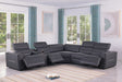 Nexus Dark Navy 6-Piece Power Reclining Sectional by New Era Innovations at Eve Furniture