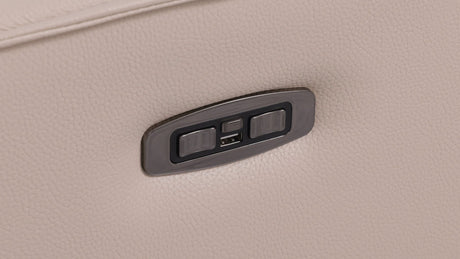 Picasso Beige 6-Piece 2 Power Reclining Sectional by New Era Innovations at Eve Furniture