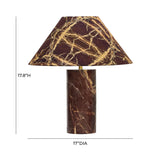 Mable Marble Print Table Lamp by TOV Furniture at Eve Furniture