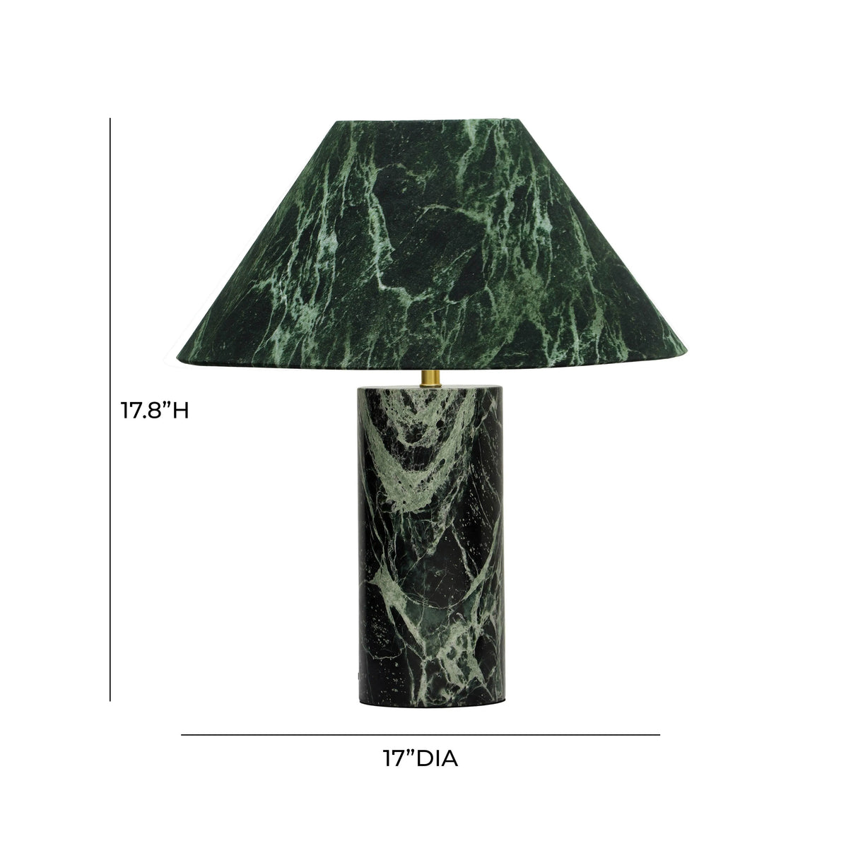 Mable Marble Print Table Lamp by TOV Furniture at Eve Furniture
