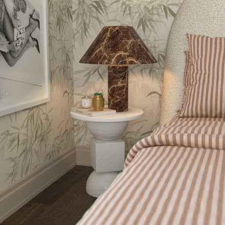 Mable Marble Print Table Lamp by TOV Furniture at Eve Furniture