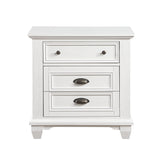 Mackinac White Nightstand by Homelegance at Eve Furniture