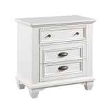 Mackinac White Nightstand by Homelegance at Eve Furniture
