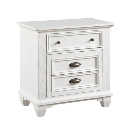 Mackinac White Panel Bedroom Set by Homelegance at Eve Furniture